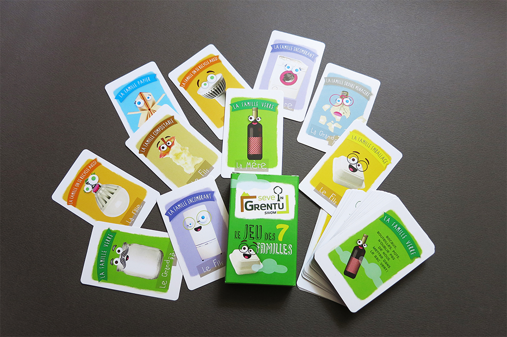 Seve in Grentu jeu 7 familles