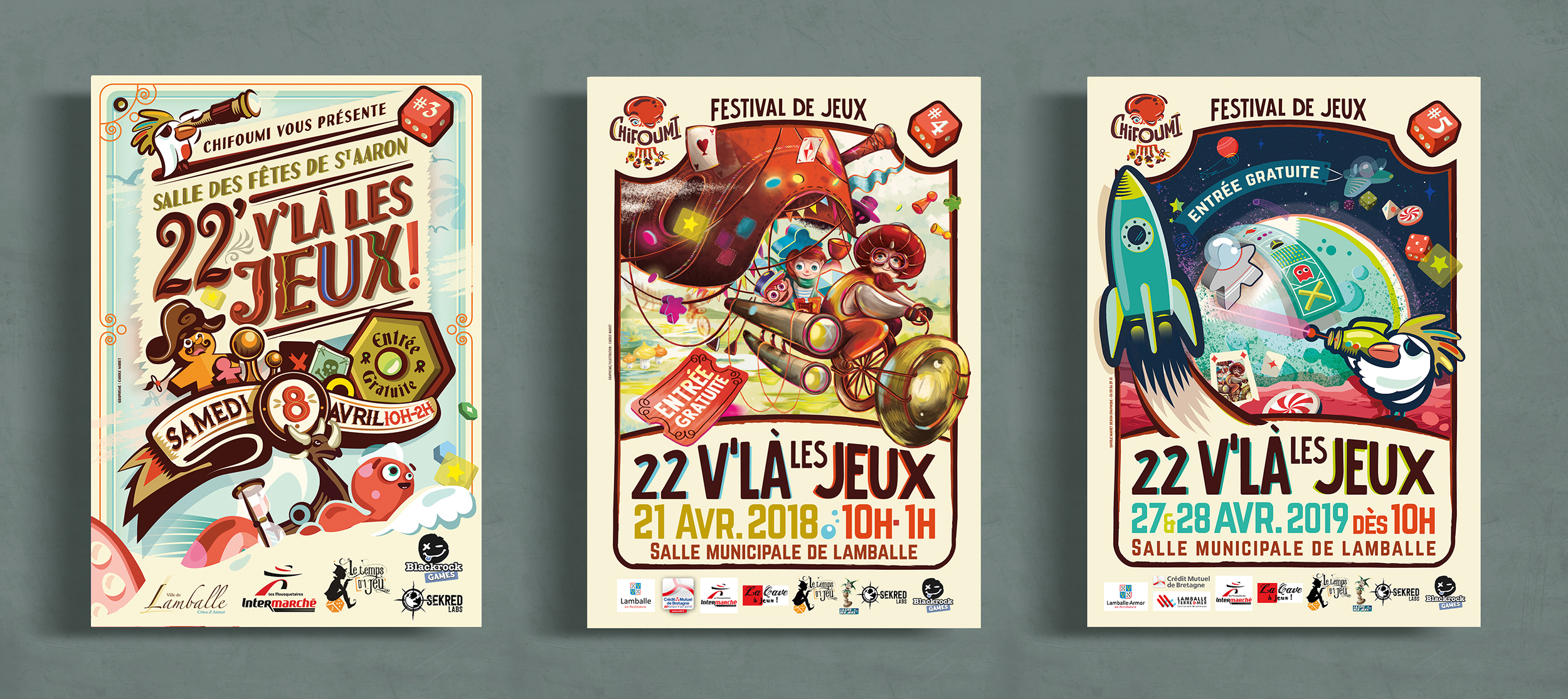 Chifoumi affiche festival du jeu carole mariet Chifoumi affiche festival du jeu carole mariet