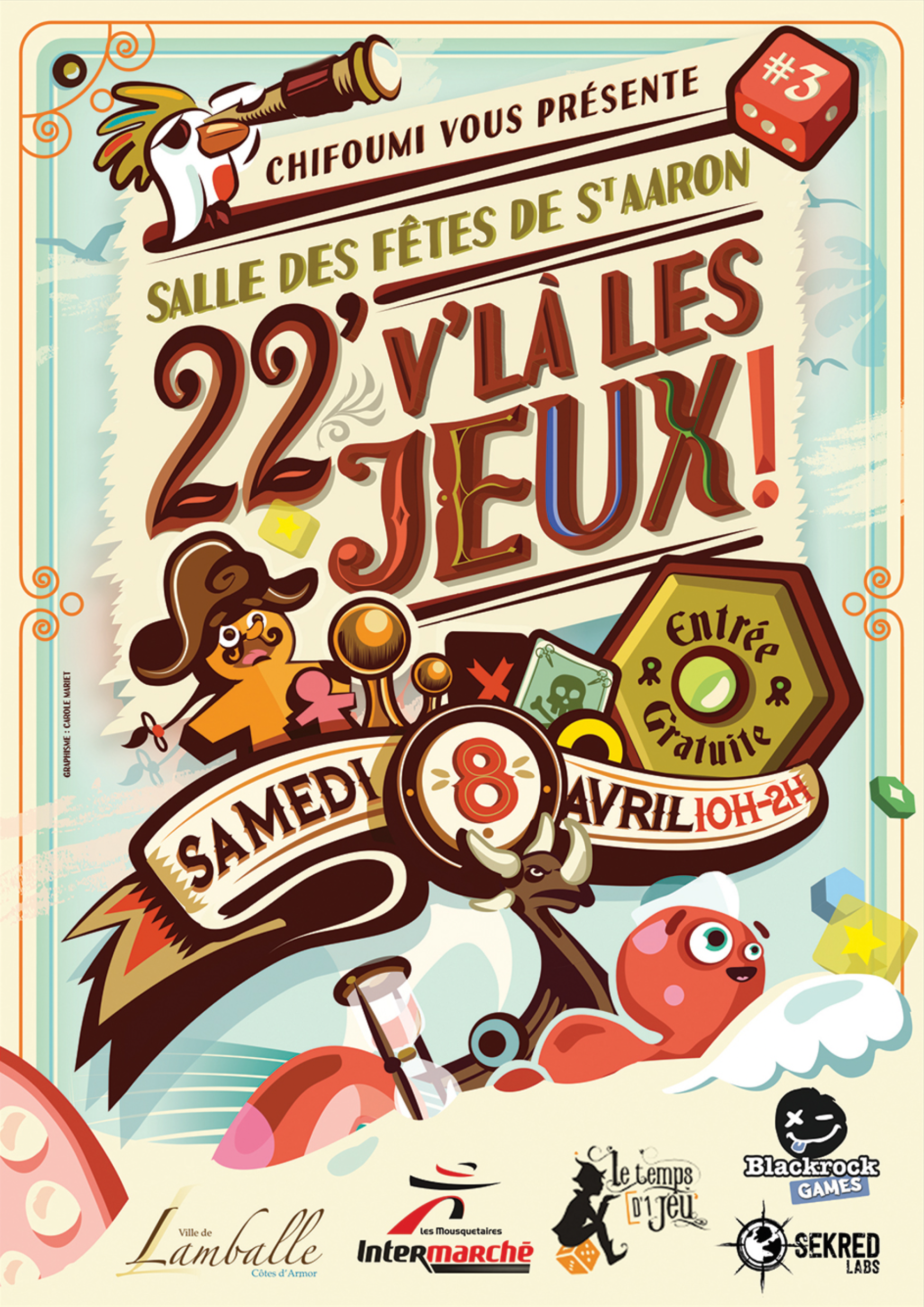 Affiche 22 V'là les Jeux 2017