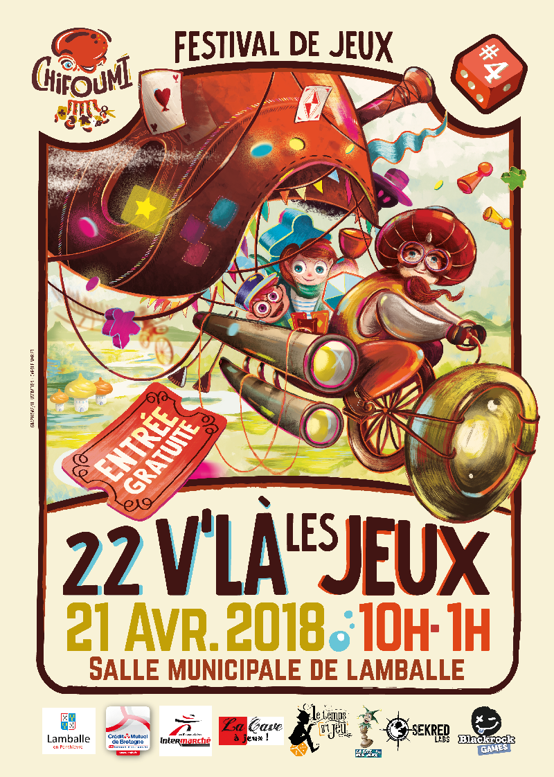 Affiche 22 V'là les Jeux 2018