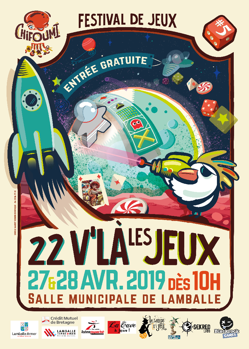 Affiche 22 V'là les Jeux 2019