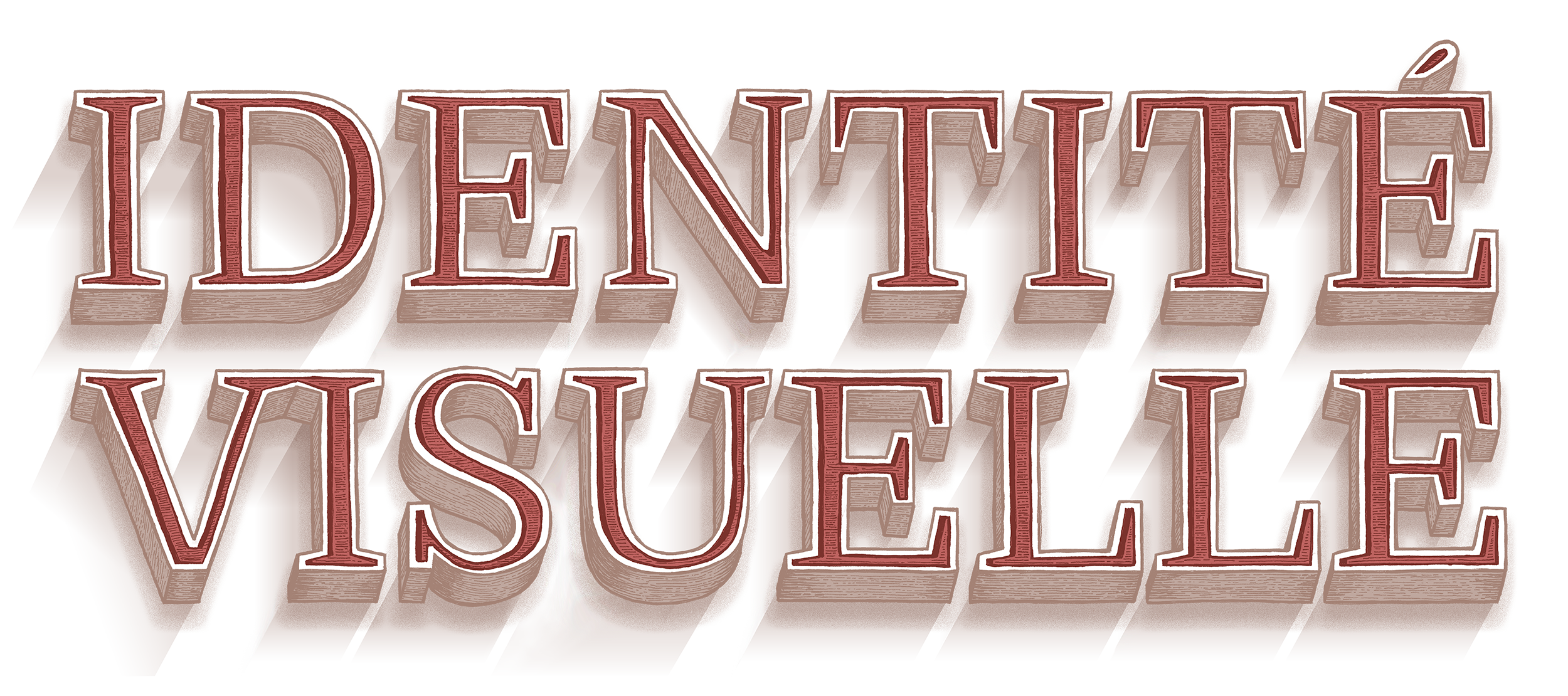 Identité Visuelle Illustration des mots "Identité Visuelle"