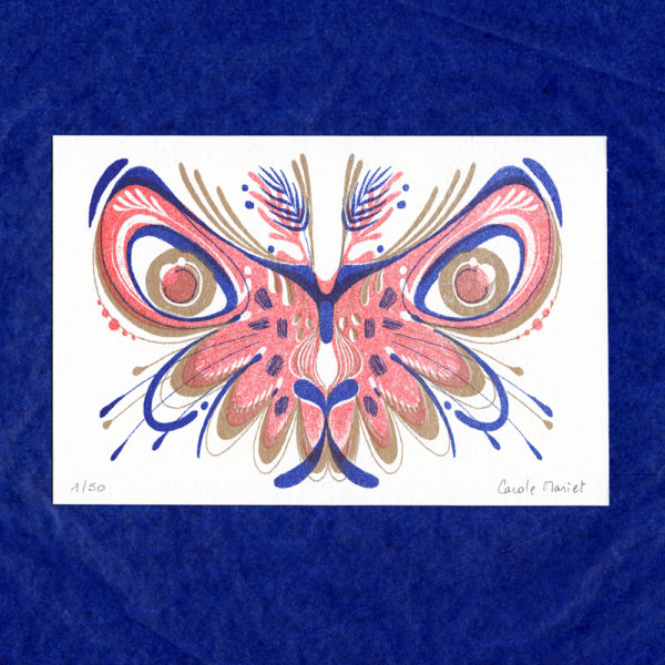 Carte postale Papillon