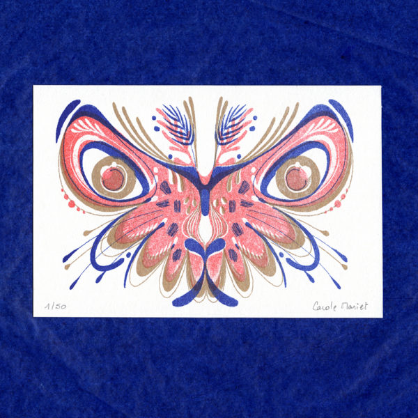 Carte postale Papillon
