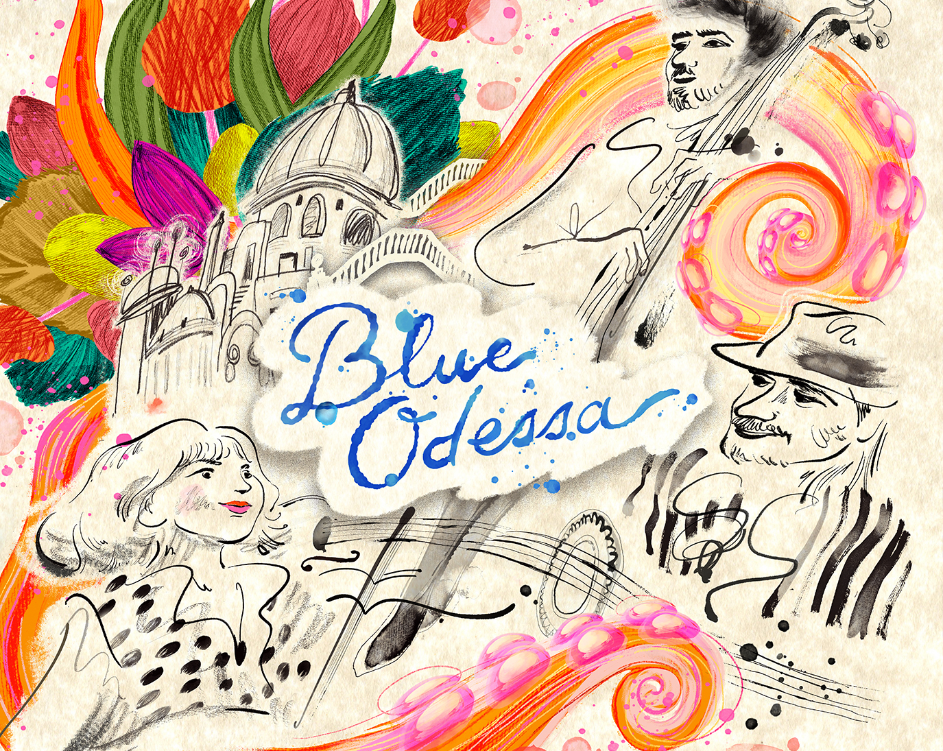 Blue Odessa pochette