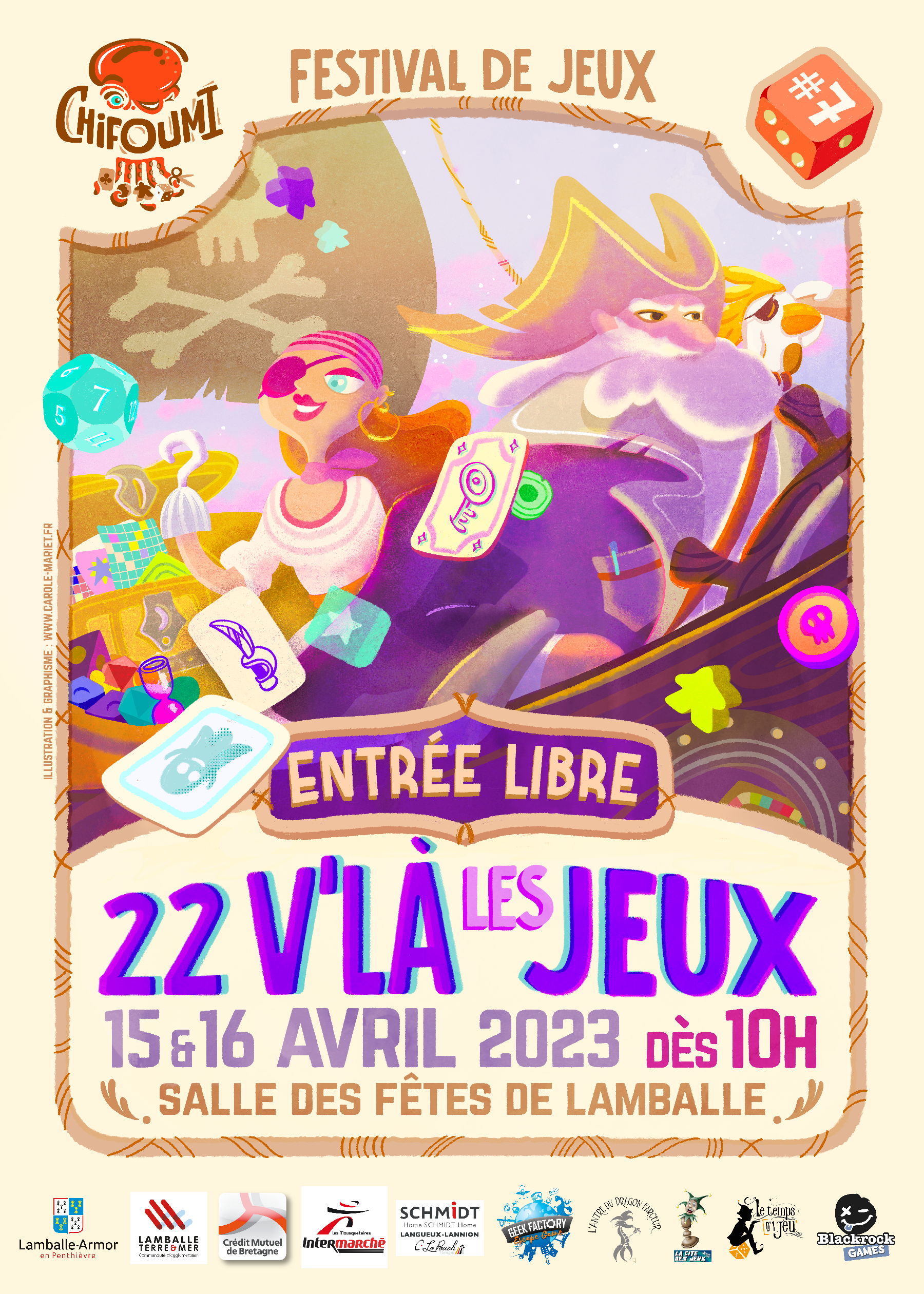 Affiche 22 V'là les Jeux 2023