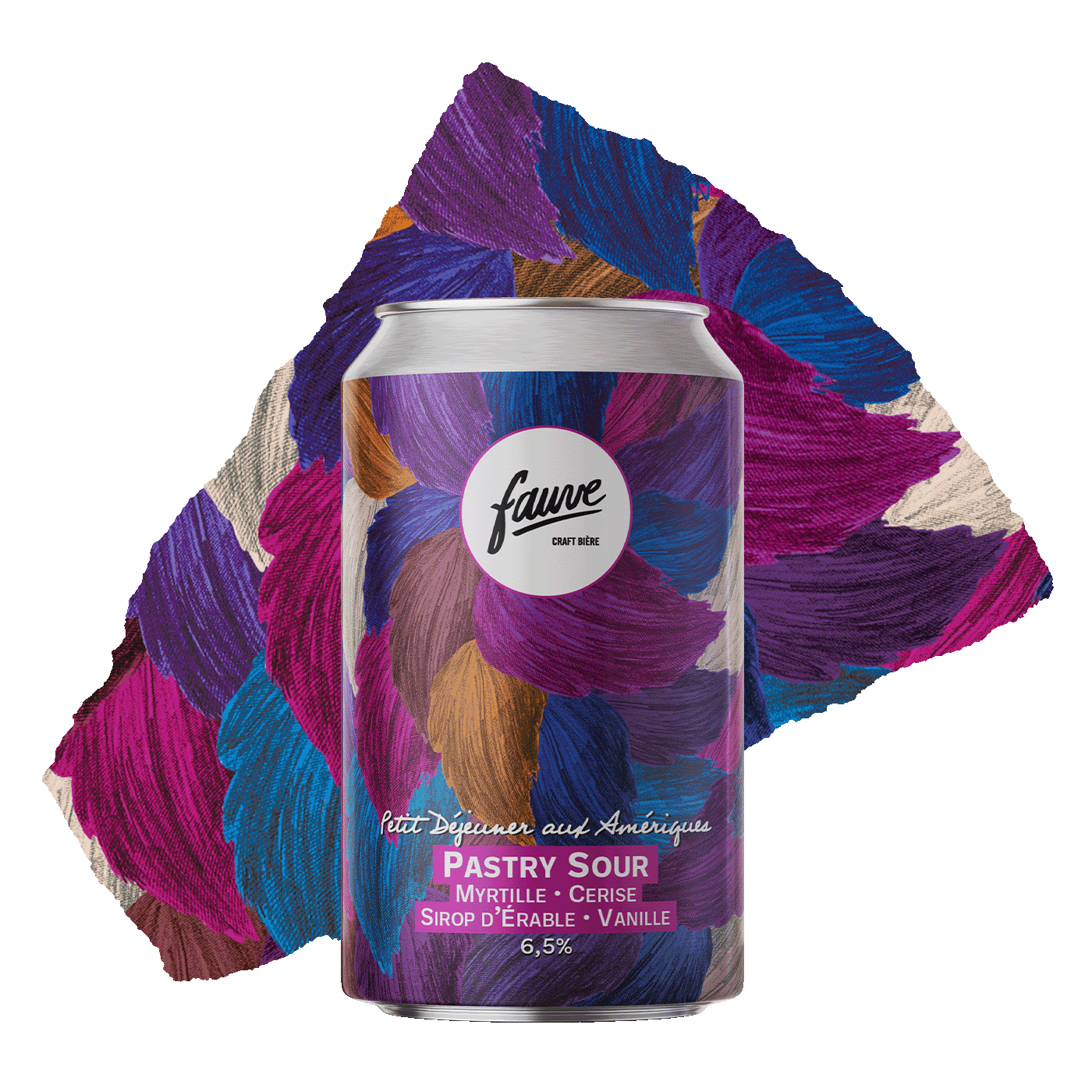 Fauve craft bière Petit déjeuner aux Amériques